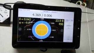 SIAM Eccentricity Measurement System operation example