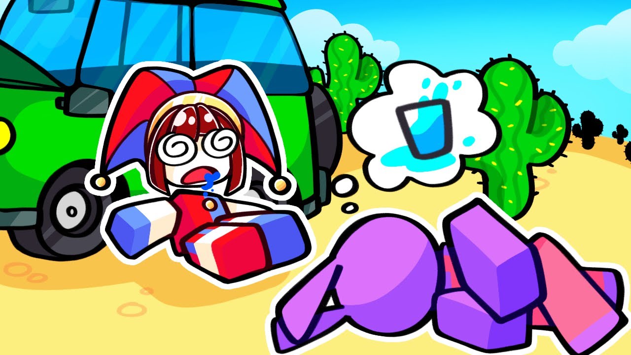 Jax e o Circo Digital tentaram ZERAR a DUSTY TRIP no Roblox