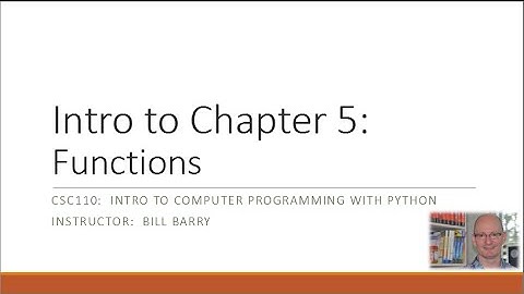 Python-5b - Functions