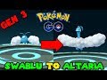 EVOLVING SWABLU TO ALTARIA (POKEMON GO GEN 3)