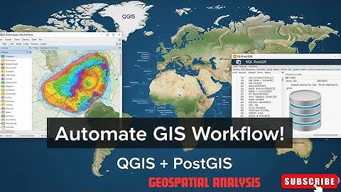 🚀"Automate GIS Workflows with QGIS & PostGIS | Boost Spatial Data Efficiency!" 🌍