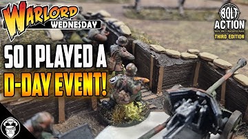 So I Played a MASSIVE 12 Player D Day Game! | Bolt Action! 3rd Edition