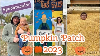 SPOOKTACULAR DAY 18: Come to the PUMPKIN PATCH with us / Family Vlog / 2023