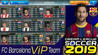 How To Create FC Barcelona ViP Team in Dream League Soccer 2019 screenshot 4