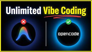 FREE Unlimited Vibe Coding with OpenCode AI IDE