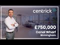 Luxurious Top Floor Three Bedroom Apartment Overlooking Canals - Canal Wharf, Birmingham