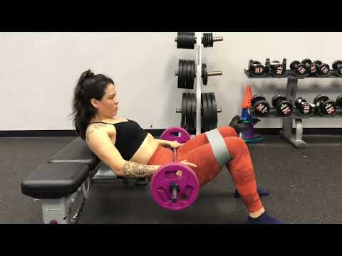 Hip thrust doble pulso con resistencia