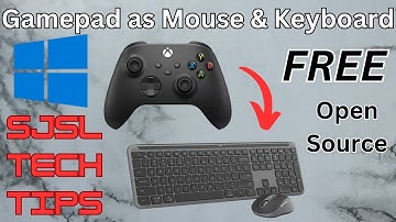 Use Your Gamepad as a Keyboard and Mouse on Windows for Free!