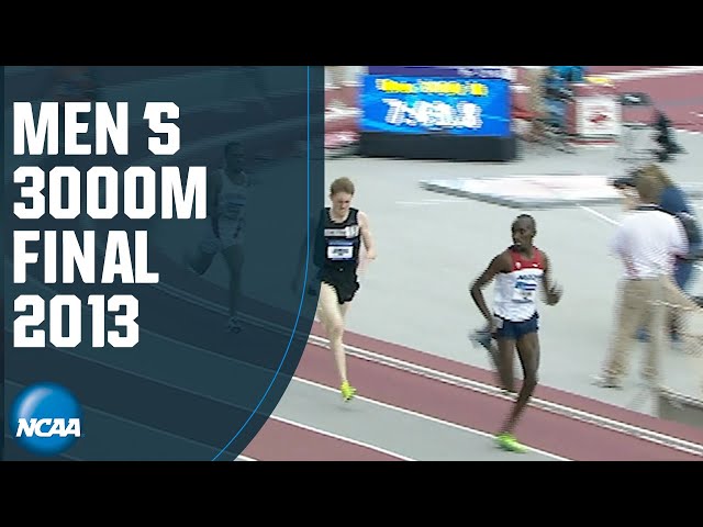 Lawi Lalang's 3000m record at 2013 NCAA Indoor Championships