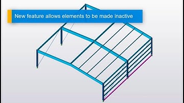 Tekla Structural Designer Inactive Members