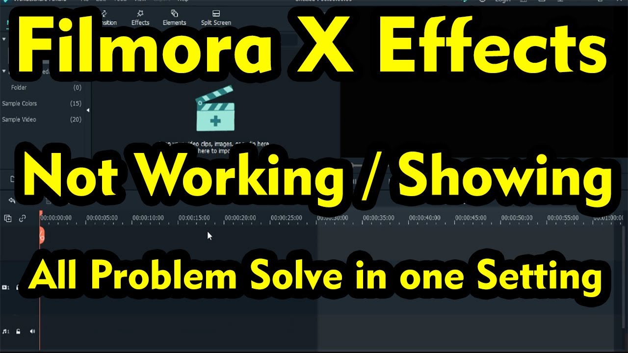 How to  fix filmora 10  disappearing effects pack problem  Filmora 10 effects show nahi kar raha