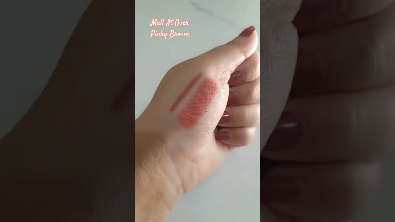 Mac Mull It Over Lipstick Huda Beauty Pinky Brown Lip Liner Combo Maccosmetics Hudabeauty