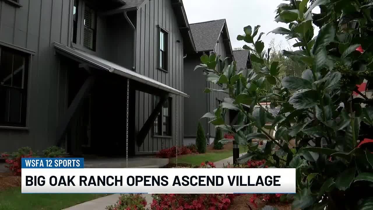 Big Oak Ranch opens Ascend Village - YouTube