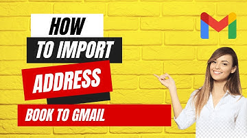 How to import address book or contact list to gmail?