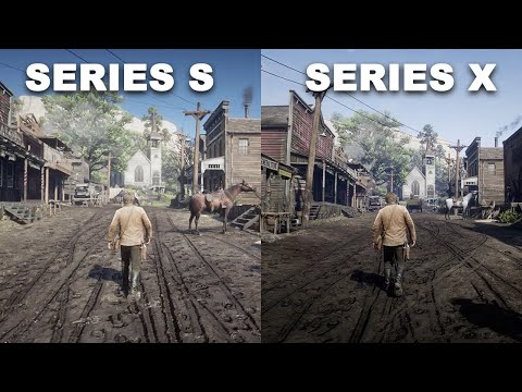 Xbox Series S vs X - Red Dead Redemption 2 Loading Time/Graphics Comparison