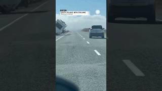 Strong Winds Knock Over RV Motorhome | AccuWeather