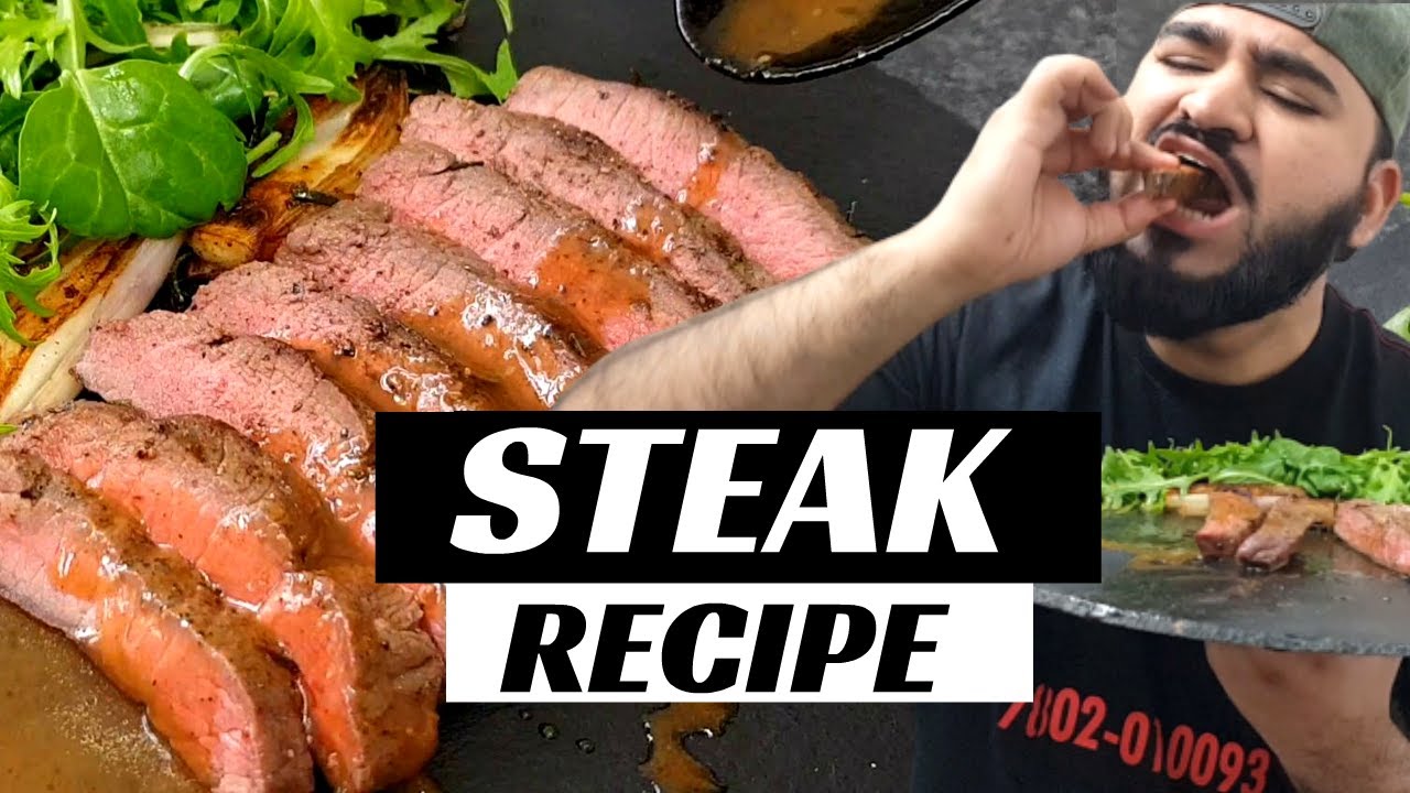 BEST JUICY STEAK RECIPE | with PEPPER SAUCE | Halal Chef - YouTube
