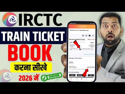 Train Ticket Booking Online - IRCTC Se Ticket Kaise Book Kare -How To Book Train Tickets Online