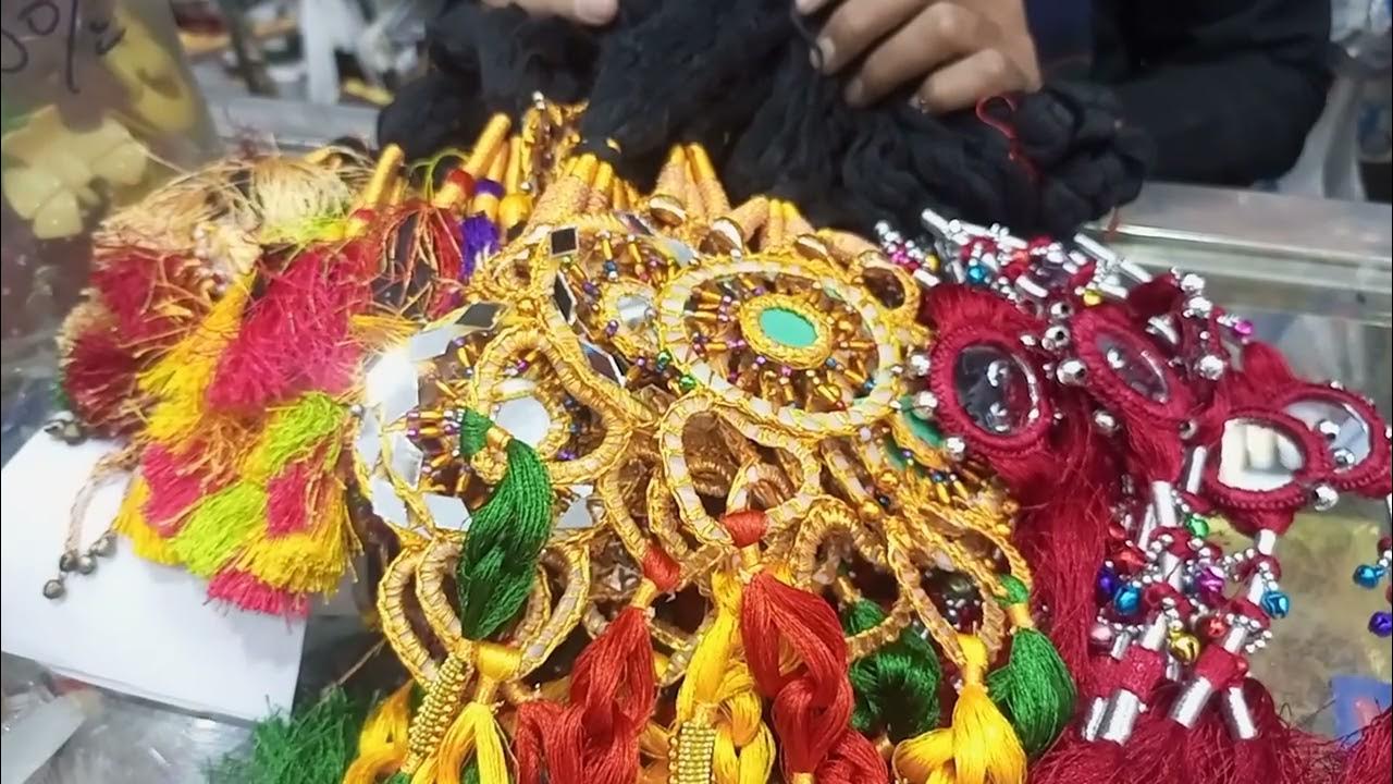  hanging tassel women of the Subcontinent especially of Punjab wear