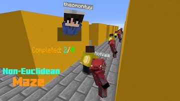 Confusing my Friends in a Non-Euclidean Maze