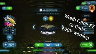 Wraith Fafnir F7 QR Code || Beyblade Burst App