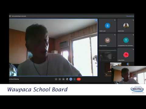 Waupaca School Board 6.8.21