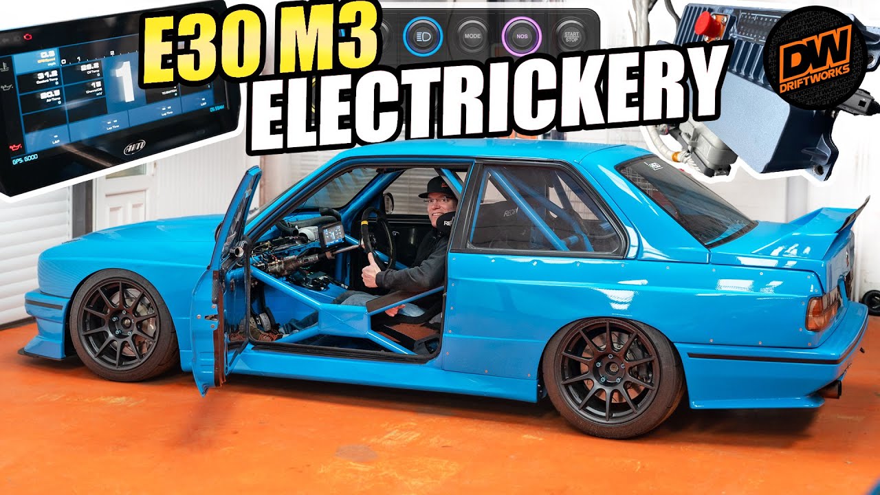 Трековый автомобиль E30 M3 получил обновление AiM PDM32 и проводки Motorsports стоимостью 10 тыс....