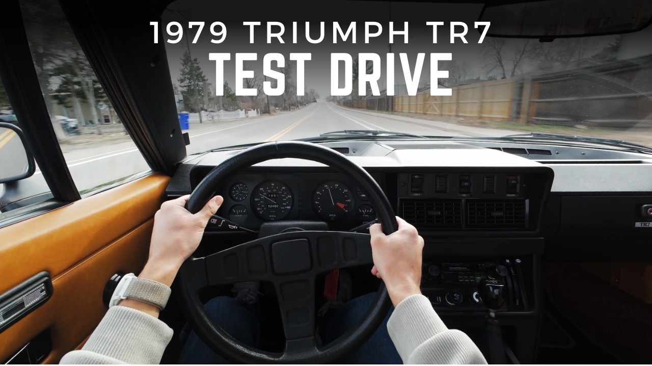 1979 Triumph TR7 Convertible Test Drive