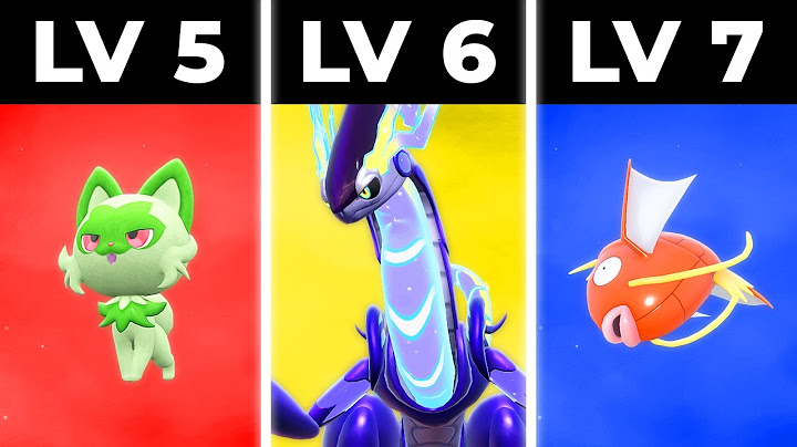 Pokemon Scarlet but They Randomly Evolve Every Level
