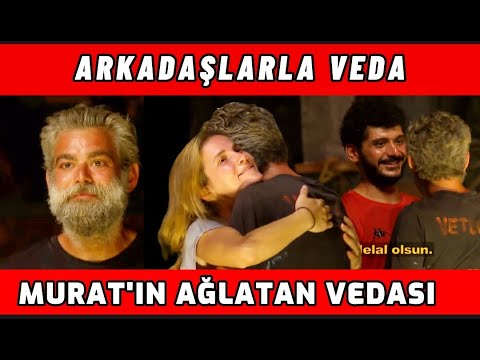 SURVİVOR'DA ELENEN YARIŞMACI MURAT EKENİN AĞLATAN VEDASI, SURVİVOR MURAT ARKADAŞLARLA VEDA !