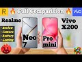 Realme Neo 7 vs Vivo X200 Pro Mini / Budget VS Flagship