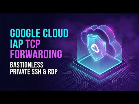 Google Cloud IAP TCP Forwarding: Bastionless Private SSH and RDP