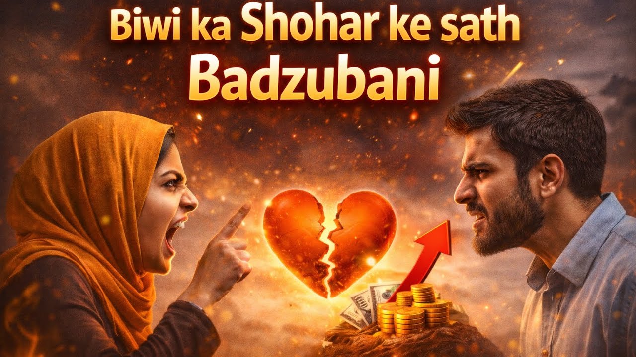 Biwi ka Shohar ke sath Badzubani 😔 | Islamic Motivation | Orador Motivacional 
