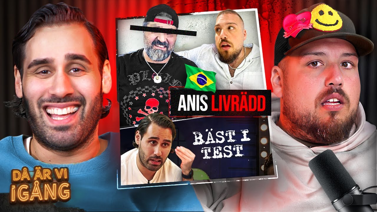 DÅ ÄR VI IGÅNG: ANIS I RIO & BERRA I BiT! *kaos* - YouTube