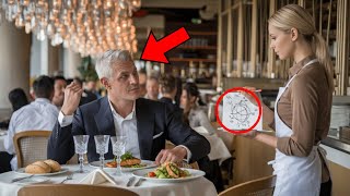 Billionaire Sees Waitress Writing Equations on a Napkin — What Happens Next Goes Viral