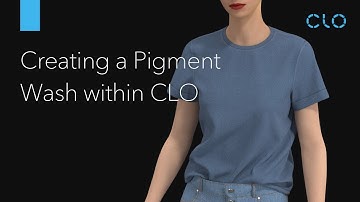 How to Create a Pigment Wash Effect in CLO