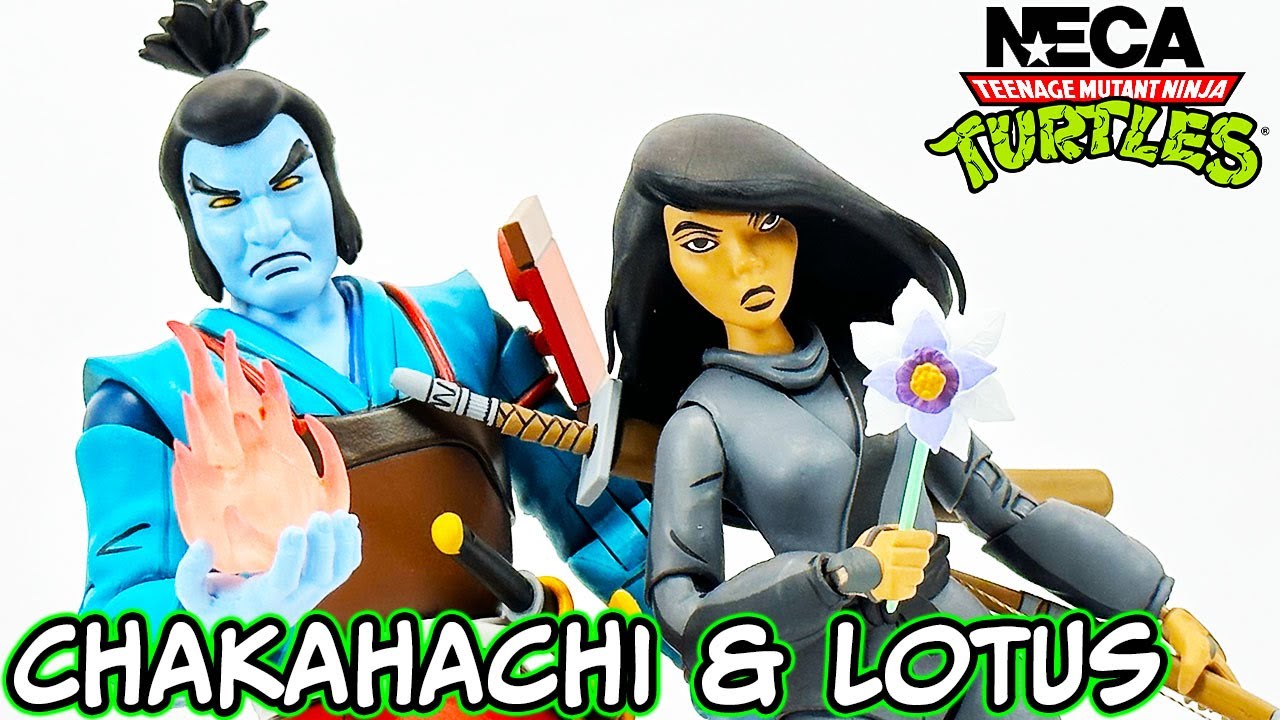 NECA TMNT Chakahachi & Lotus Review! - YouTube
