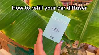Career Overview How To Refill Your Car Diffuser