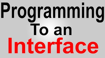 Java Best Practice: Programming to an Interface