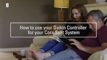 Daikin Australia: How to use your Cora Split System Controller