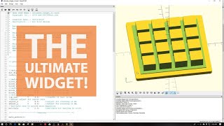 Open SCAD - 3D Printing the Ultimate Widget! Open SCAD - 3D Printing the Ultimate Widget!
