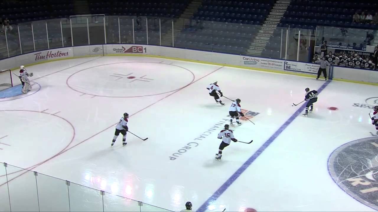 08-27-2015 Ben Butcher Goal vs  Coquitlam