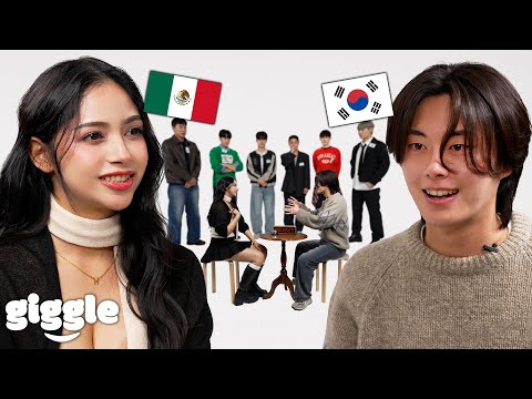 Beautiful Mexican Girl Blind Dating 8 Handsome Korean Guys