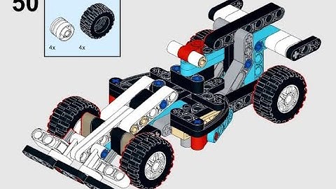 LEGO® 42133 Alternate Build - Technic Telehandler - Formula 1 V.3