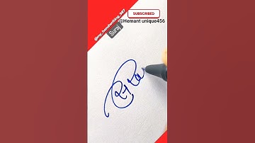 Signature name Suraj 😍😇|Comment for a name for next signature 📌|#shorts #logo #signature #viral #art