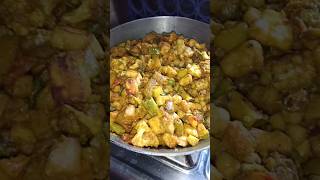 Mix curry 😊😋#shortsfeed #ytshorts #vegetarian #shortsviral #trending #food #cooking #challenge