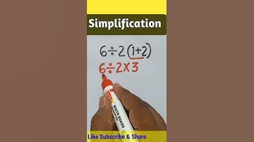 Simplification Tricks || Use BODMAS || @Sky Struggle Education #short