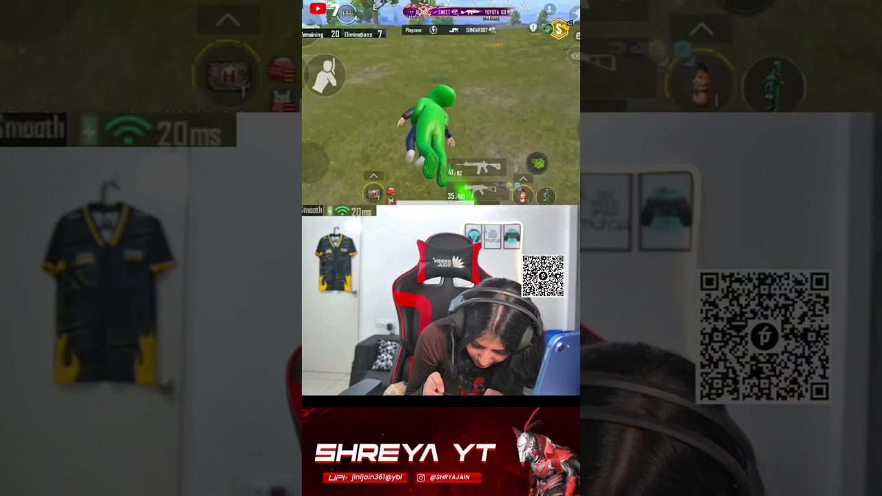 1v 4 #bgmi #livegaming
