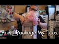 How i package and ship my ribbon trim tutus