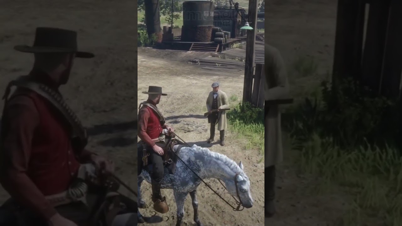When The Security Guard Mess With Wrong Man! - RDR2